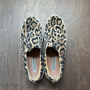 Steve Madden Platform Gillis Leopard Sneakers